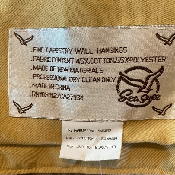 Sea Gull Fine Tapestry Victorian Couple 38x43 Panel - Picture 3 of 4